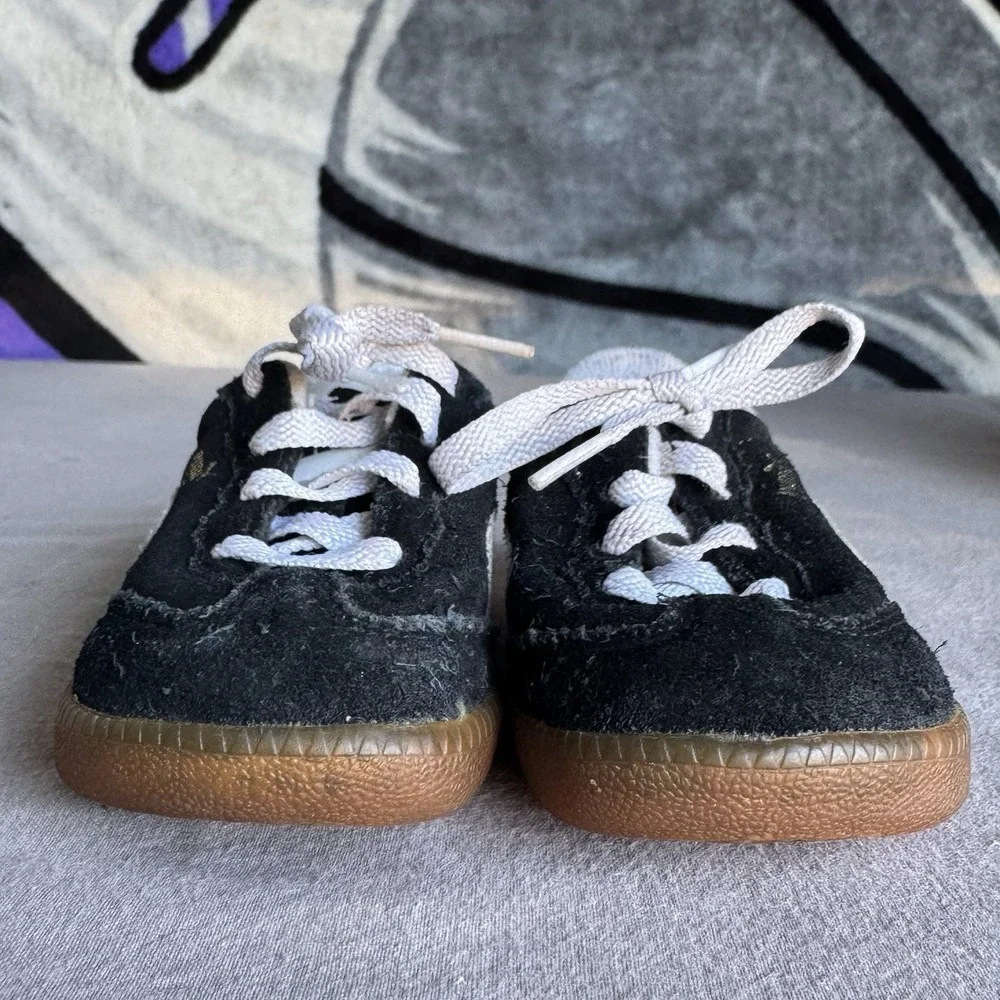 Size 5c - Puma Palermo Lace Up Toddler Boys Black Sneakers Casual Shoes 34266405